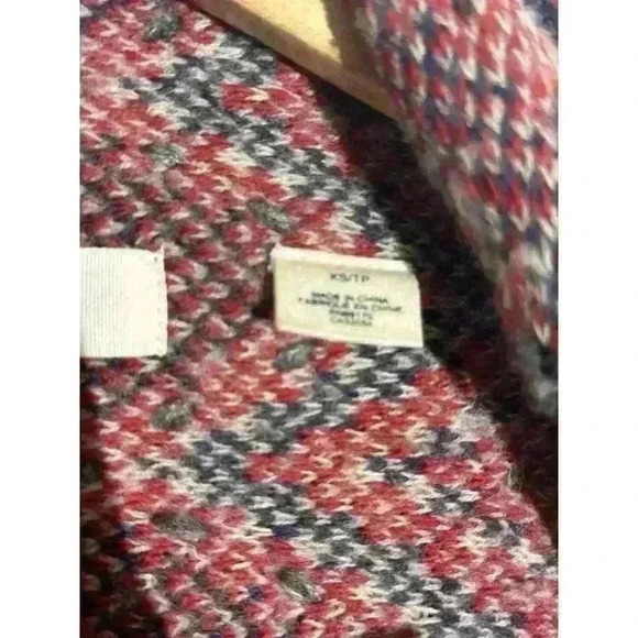 Sleeping on Snow Anthropologie Open Front Cardigan Long Sleeve Wool blend XS/TP - Picture 6 of 11